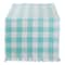 DII® 72" Heavyweight Check Fringed Table Runner